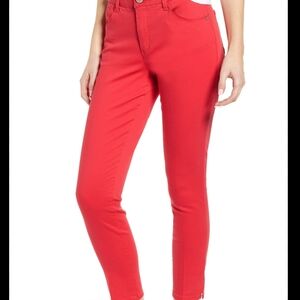 Wit & Wisdom Women's Size 14 Raspberry Ab Solution Ankle Pants